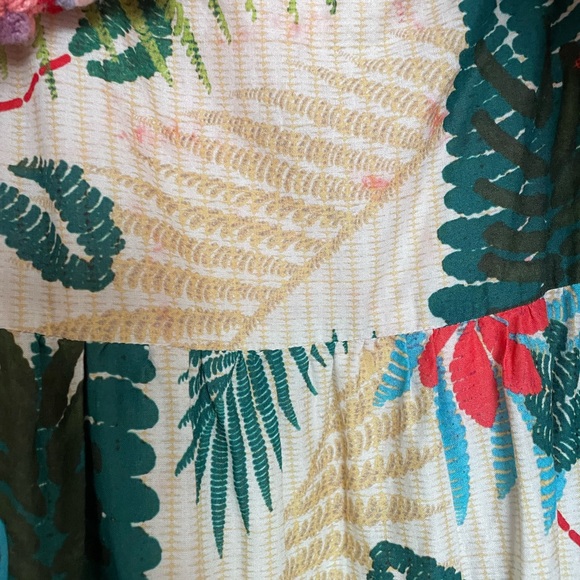 Anthropologie Farm Rio Crochet Top Mini Dress, Sundress, Size Medium - Picture 13 of 14